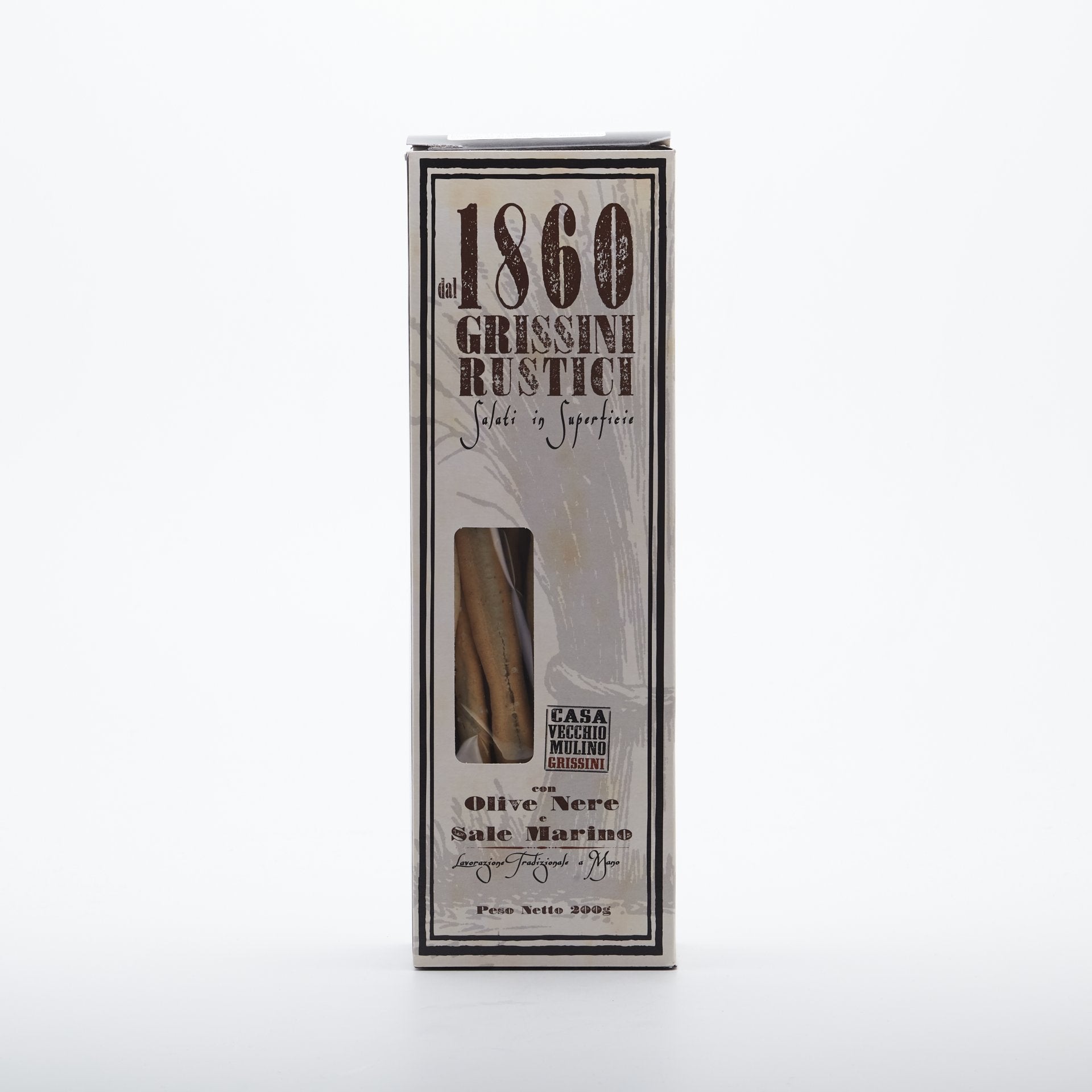 Grissini s olivami riviera 200g.