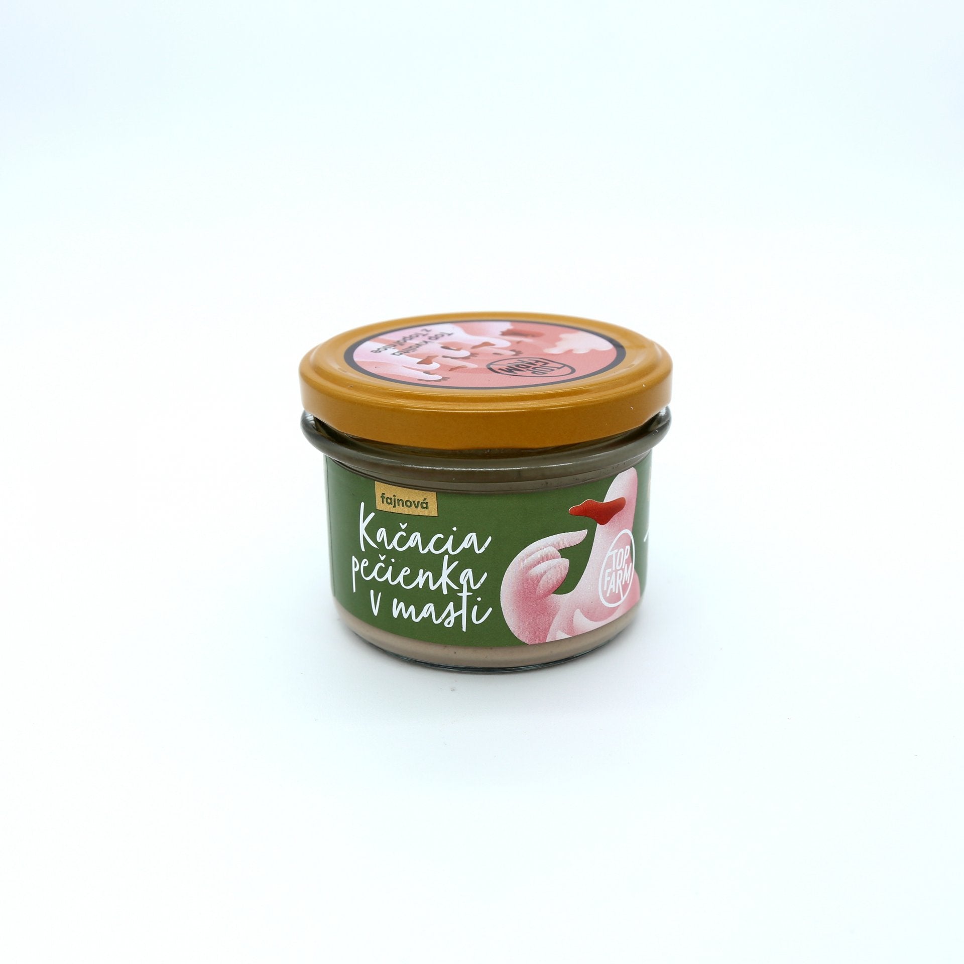 Kačacia pečienka v masti 150g.