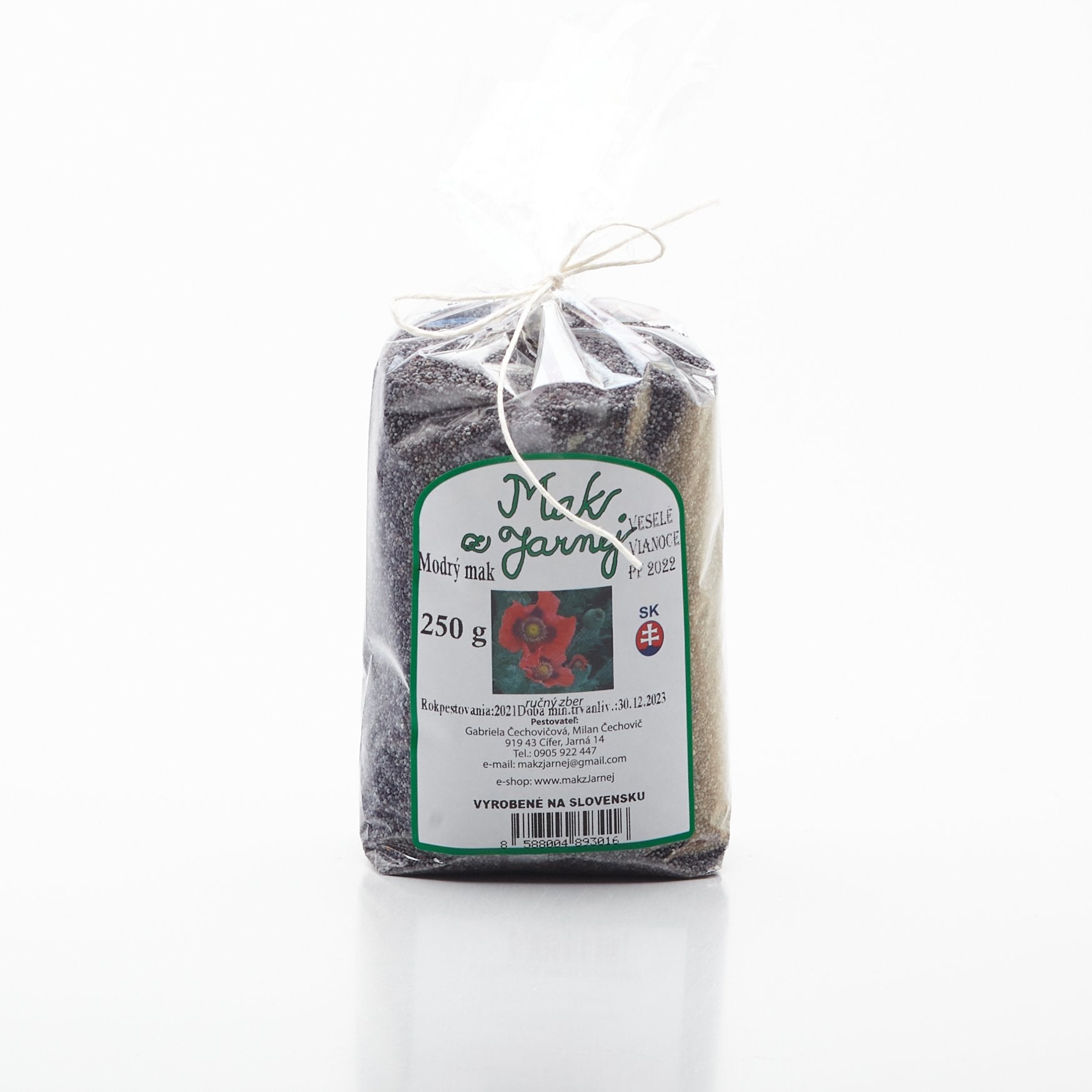 Mak modrý 250g.