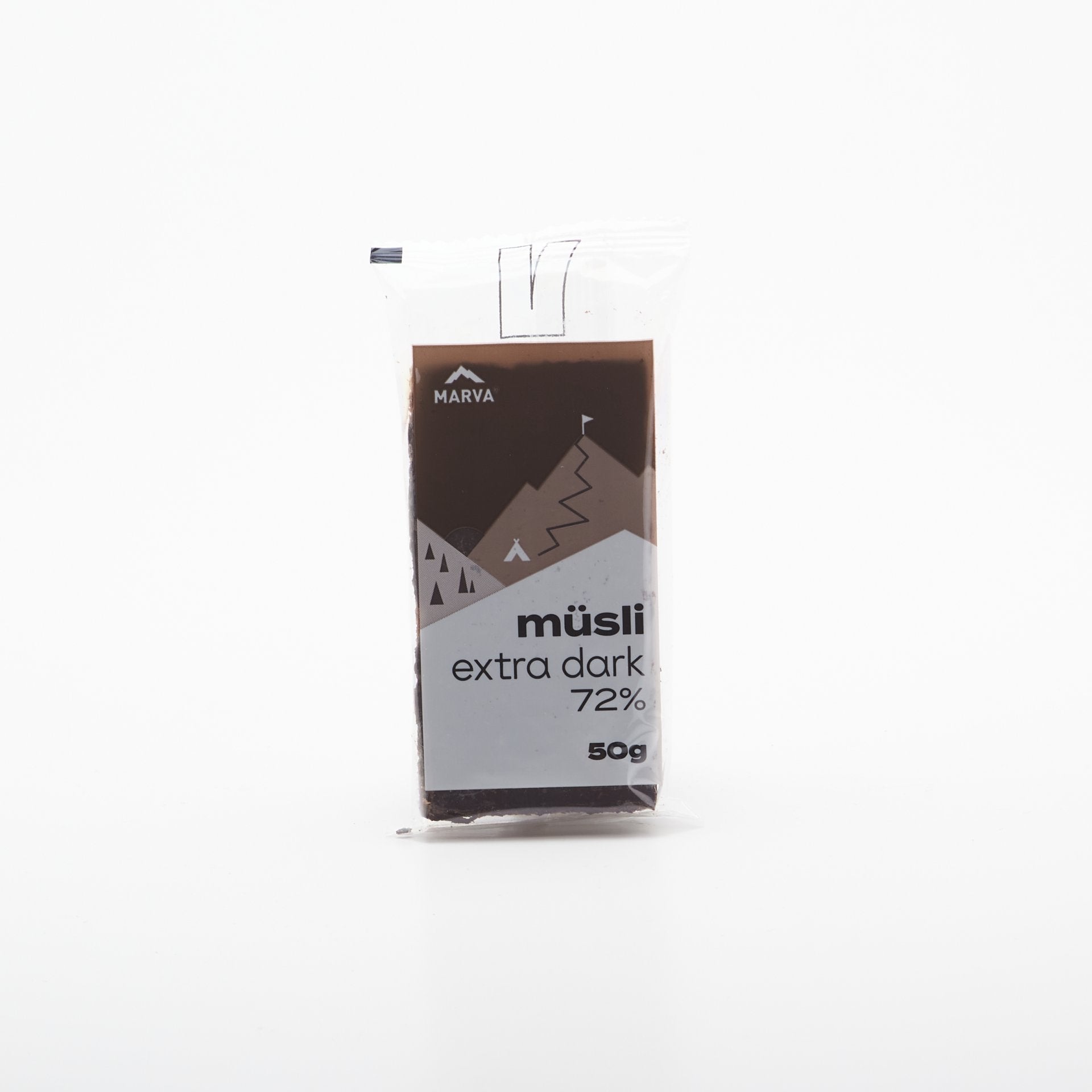 Musli Extra Dark 72% 50g.