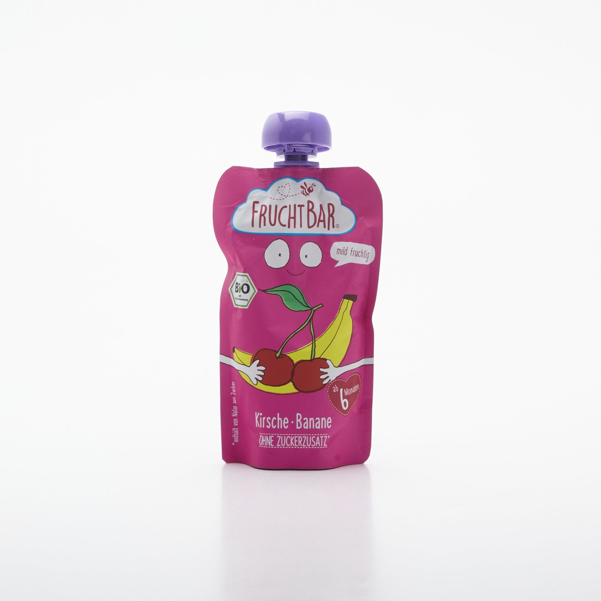 BIO Ovocné pyré kiba beat 120g.