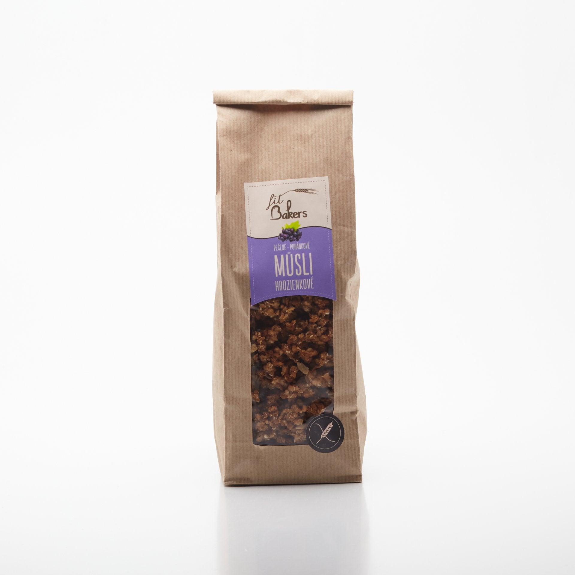 Pohánkové domáce müsli hrozienkové 350g.