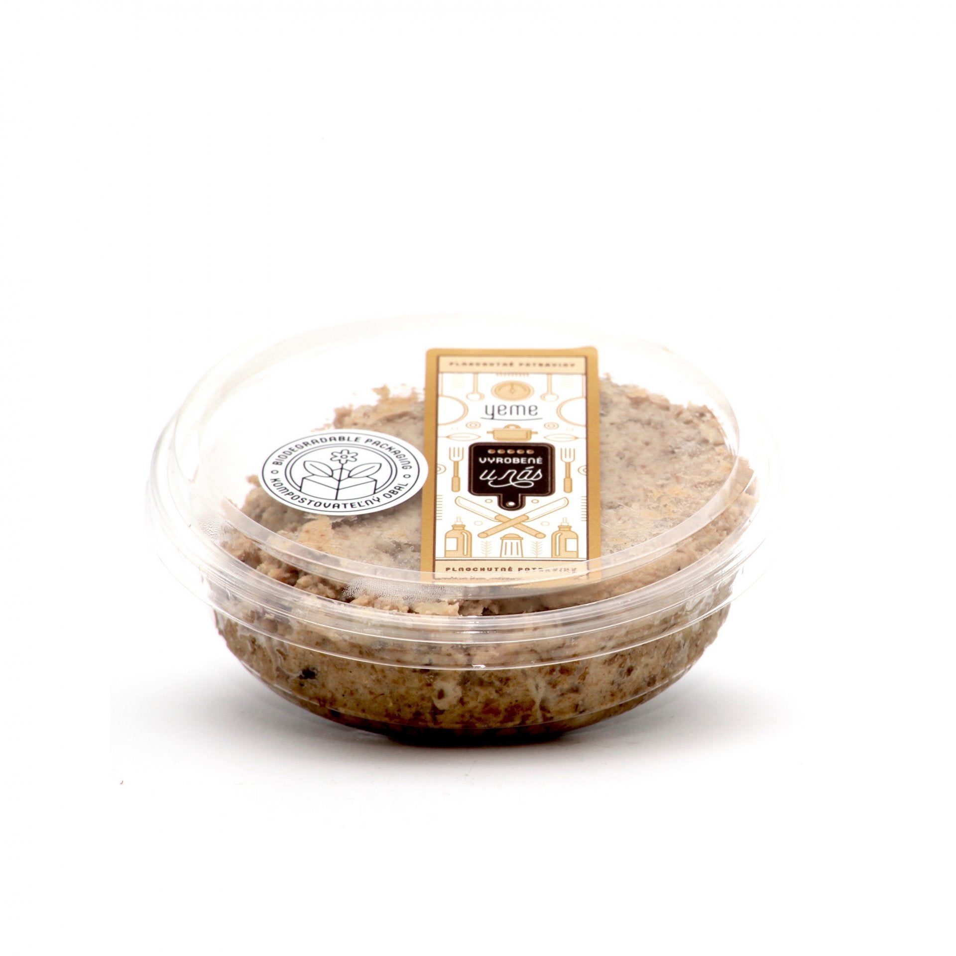 Pravá oškvarková nátierka balená. 100g