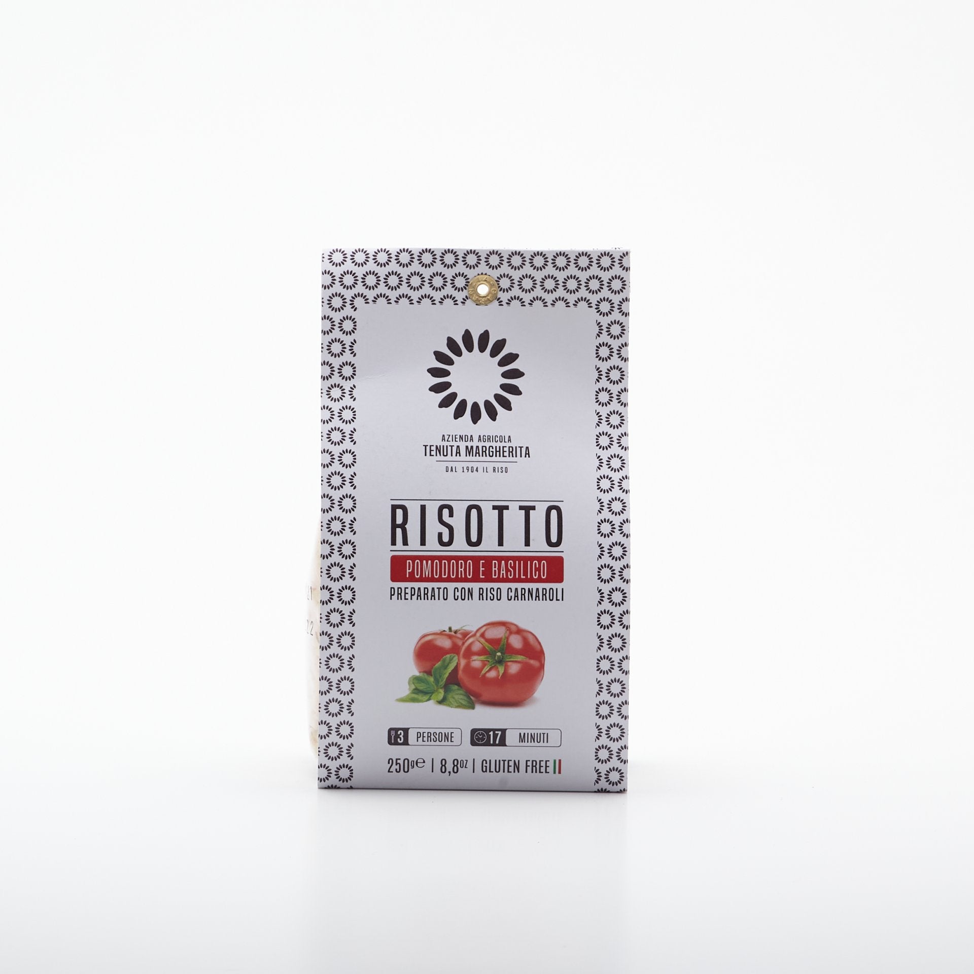 Rizoto carnaroli paradajky bazalka 250g.
