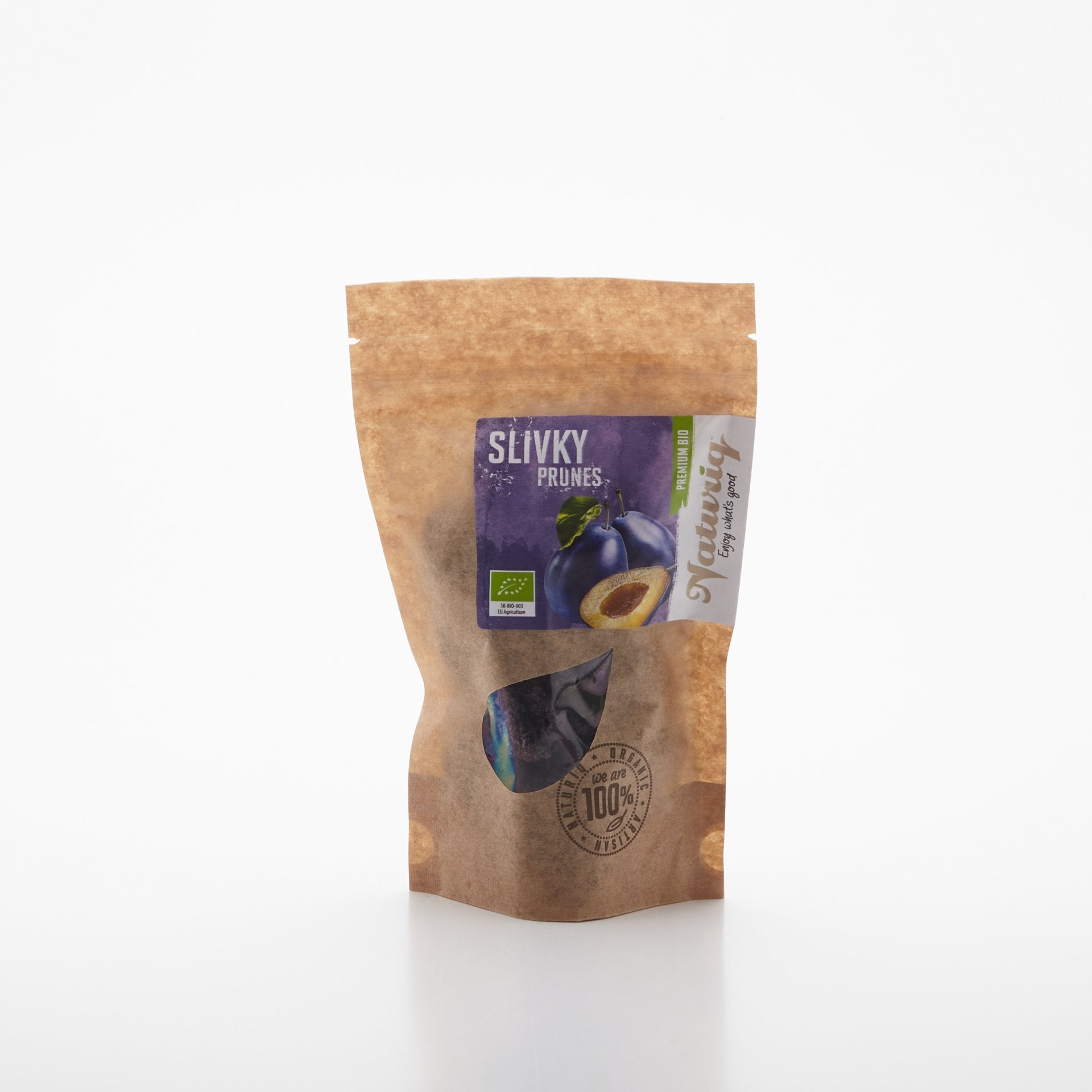 BIO Slivky sušené vykôstkované Prem.150g.