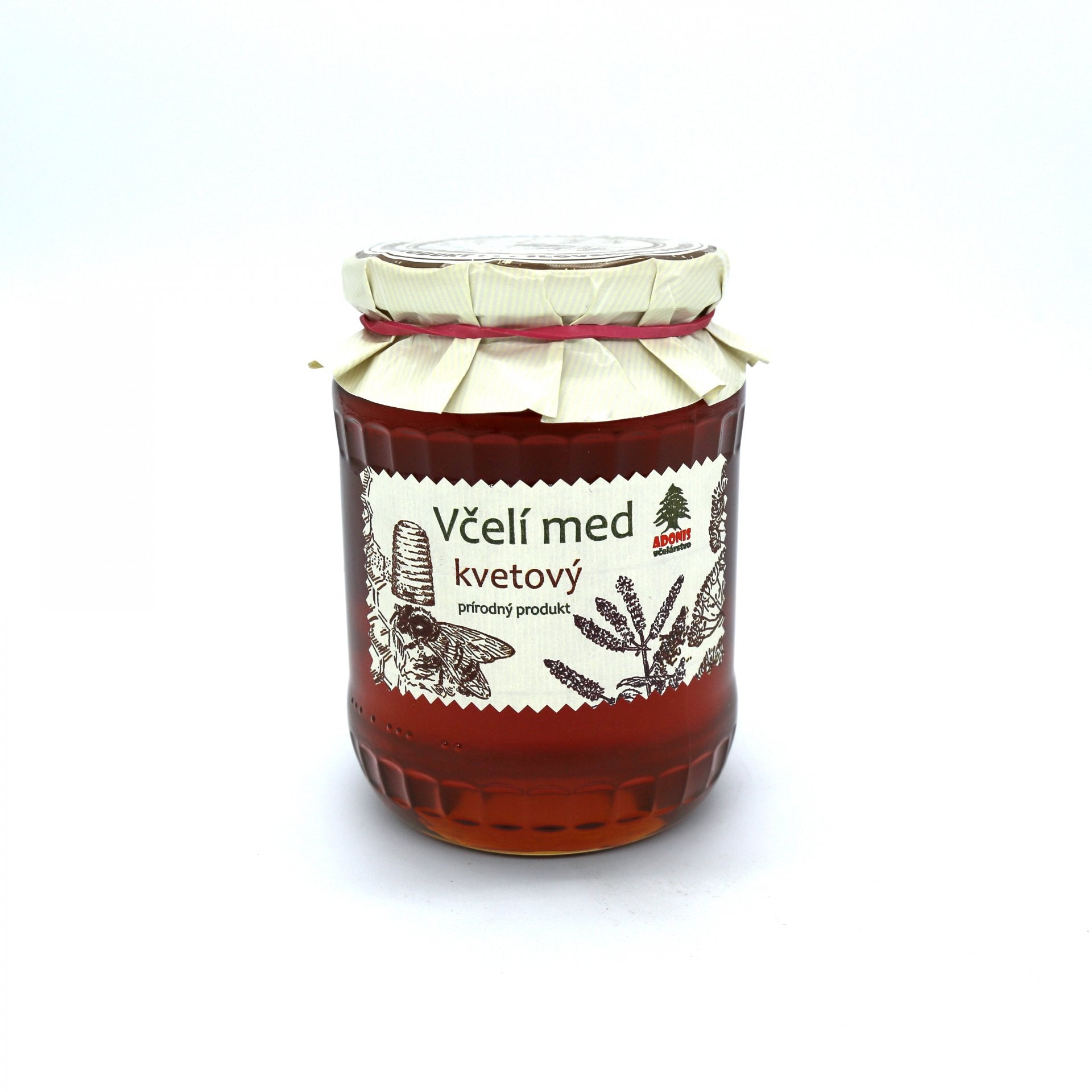 Včelí med kvetový 900g.